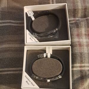 Stainless Steel Black Bracelets